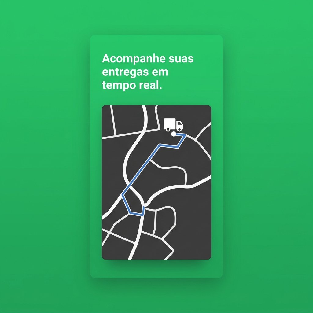 Acompanhe suas entregas em tempo real